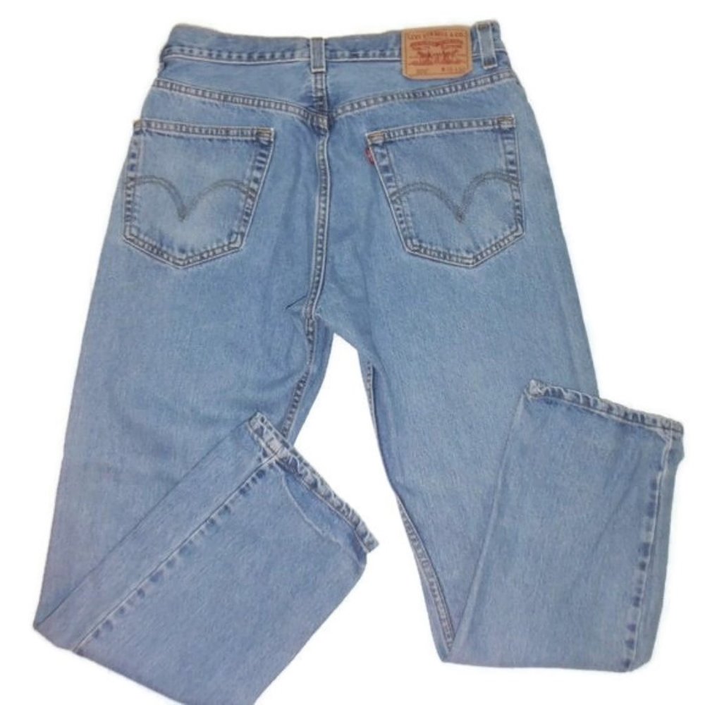 Mens Levi's 505 Regular Fit Denim Jeans- W32 / L30